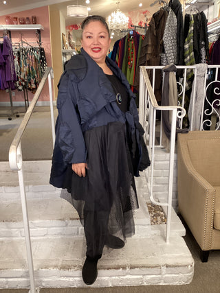 BLUE DOT FUN JACKET