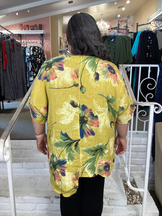FLOWER TOP - MUSTARD