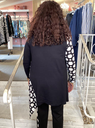 ASYMETRIC DOT TUNIC