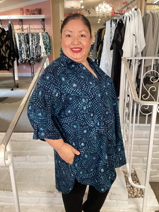 QUEENIE TUNIC - STARGREEN