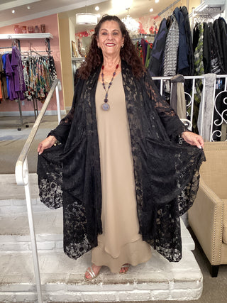 STEVIE DUSTER - BLACK