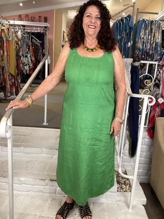 FISH TANK DRESS - GREEN
