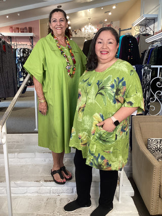COAT DRESS - KIWI