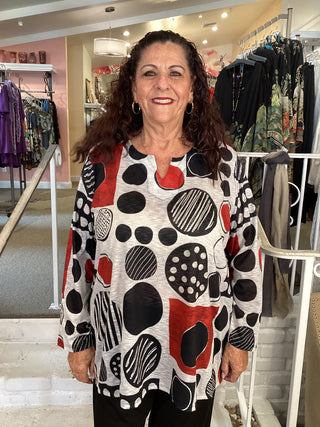 NOTCH NECK TOP - BIMBA
