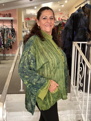BOXY JACKET - GREEN