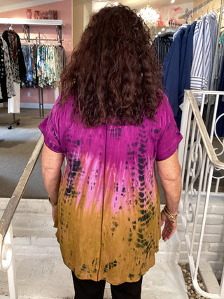 KIANA CAP TOP - DD FUSCHIA