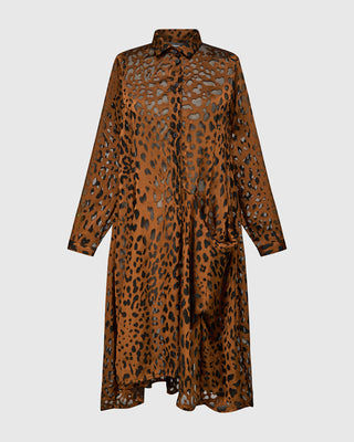 AD903C Pocket Dress in Cognac by Alembika