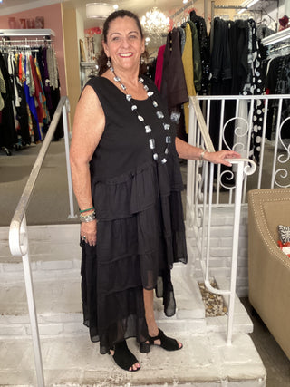 RIO DRESS - BLACK