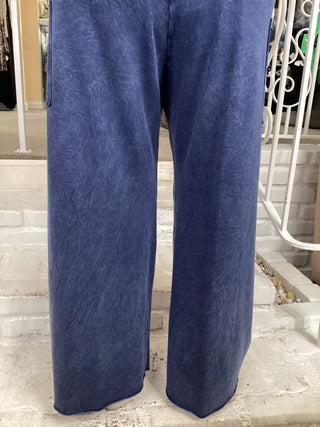 PATCH POCKET BUTTON PANT-DENIM