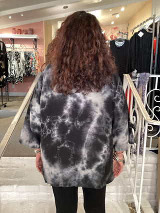 TWILIGHT TOP - MARBLE BLACK