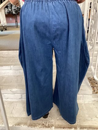 2 POCKET PANTS - DENIM