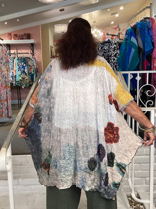 HI LO TUNIC TEE - BIRD & DOTS