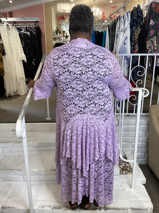 STEVIE NICKS DUSTER - LAVENDER