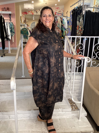 LT1478 DRESS/DUSTER BLACK LINE