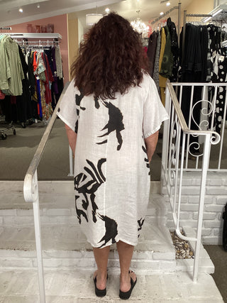 TURTLE DRESS - WHITE