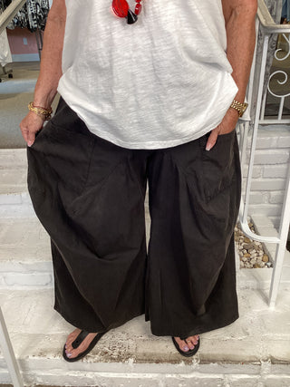 2 POCKET PANT - BLACK