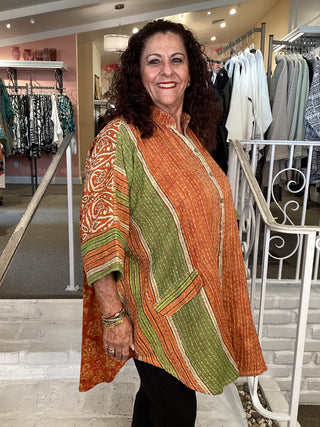 PAREO KANTHA BUTTON DOWN 171