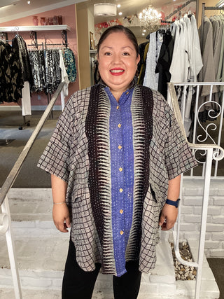 PAREO KANTHA BUTTON DOWN 117