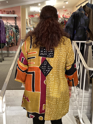 KIANA 3/4 TUNIC - MUSTARD PRIM
