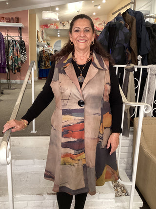 SEUDE LONG VEST
