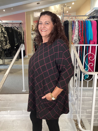 DIAMOND TUNIC - CINNABARK