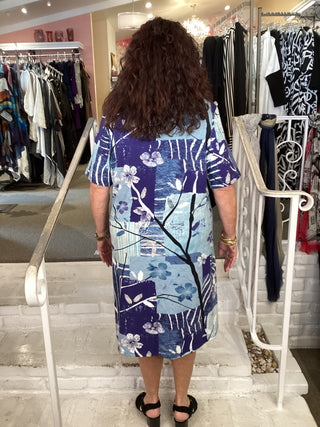 COTTON/SPAN DRESS - HANA