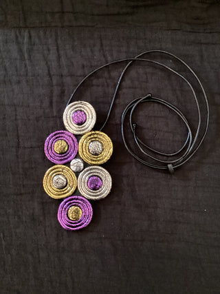 308 PURPLE MULTI PENDANT