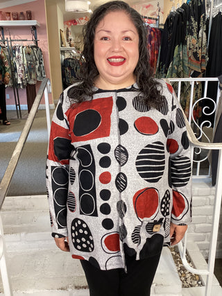 FRENCH BRUSH PKT TUNIC - BIMBA