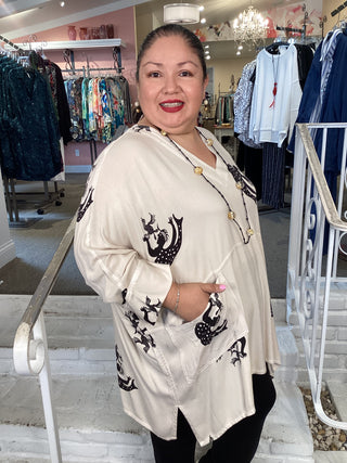 V 2 PKT Tunic – TG Sand