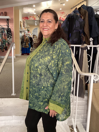 BOXY JACKET - GREEN