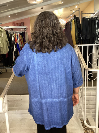 AMY BLOUSE - INDIGO