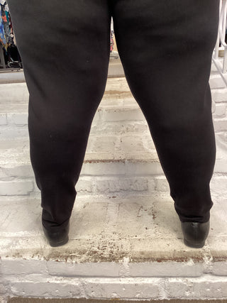 DIXIE FLEECE LEGGING - BLACK