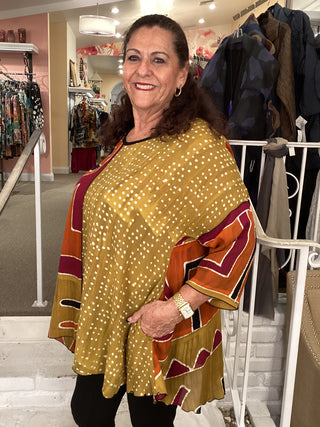 KIANA 3/4 TUNIC - MUSTARD PRIM