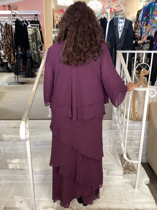 TIERED DRESS & JKT - RAISEN