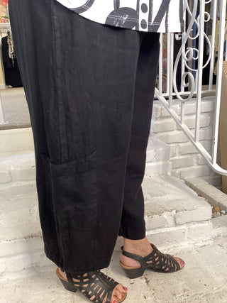 CASBAH POCKET PANT - BLACK