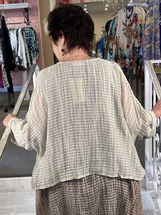 AT1524 Short Jacket - Beige