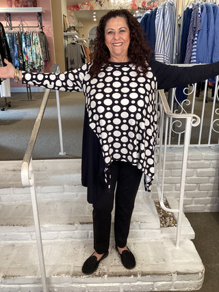 ASYMETRIC DOT TUNIC
