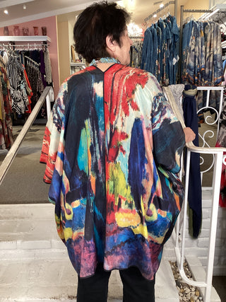 Silk Long Kimono - Enchanted