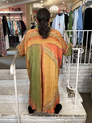 176 CREPE FREE TO BE L/S MAXI