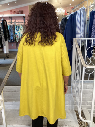 COTTON TUNIC - SULPHER