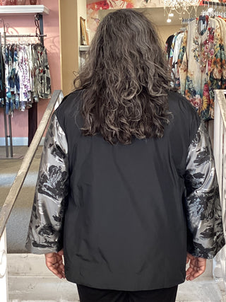 AJ731M Velvet Jacquard Jacket in Mix by Alembika