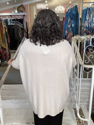 MACY ROUND NECK SWEATER -IVORY