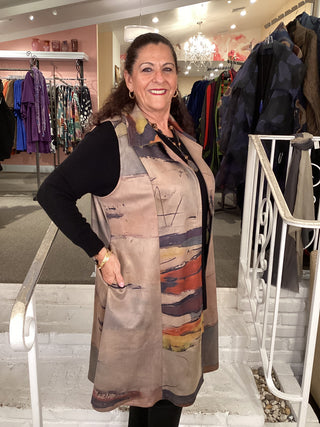 SEUDE LONG VEST