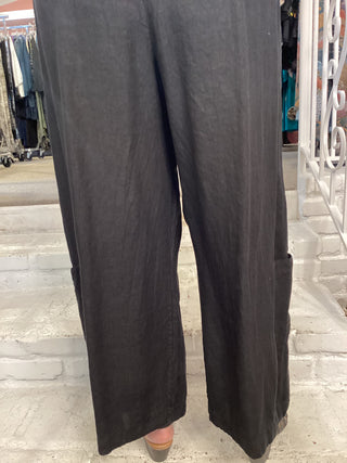 CASBAH POCKET PANT - BLACK