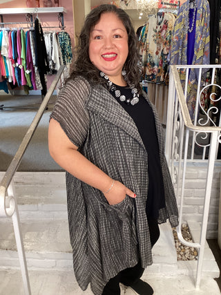 AT1509 Duster - Dk Grey