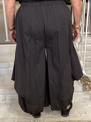 FLAP PANT - BLACK
