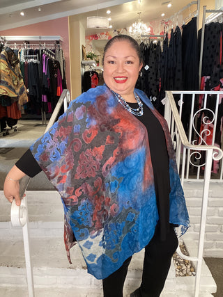 #140 KIMONO HAND DYED