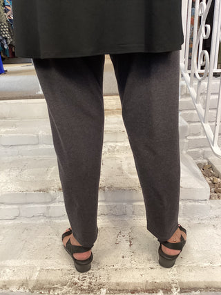 BOBBI FLEECE LEGGING - GRANITE