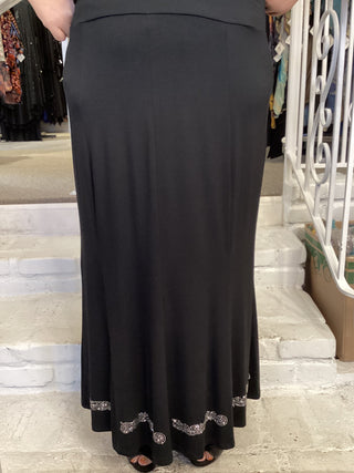 RICHMOND SKIRT - BLACK DIAMOND