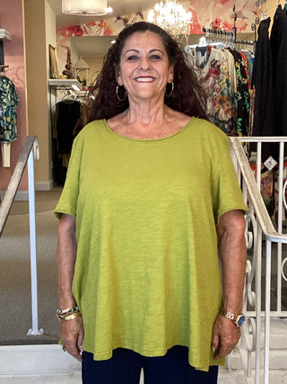S/S Tee Top - Avocado
